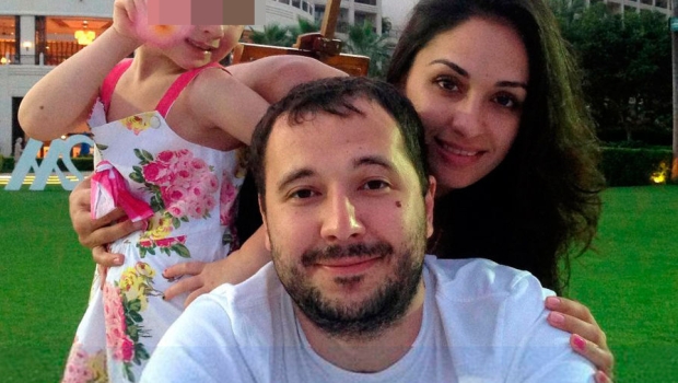 Роман Селезнев с семьей на Мальдивах летом 2014 года. Фото с сайта vk.com