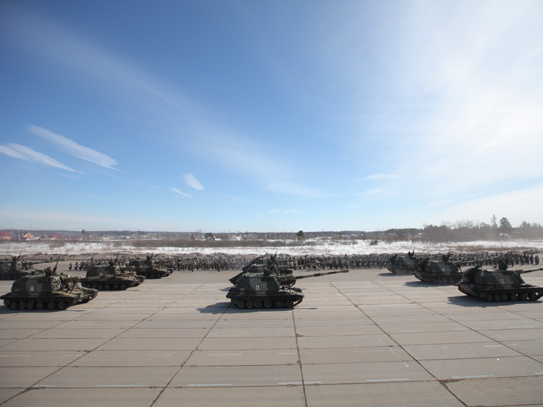 Репетиция парада Победы 2012 © KM.RU, Кирилл Зыков