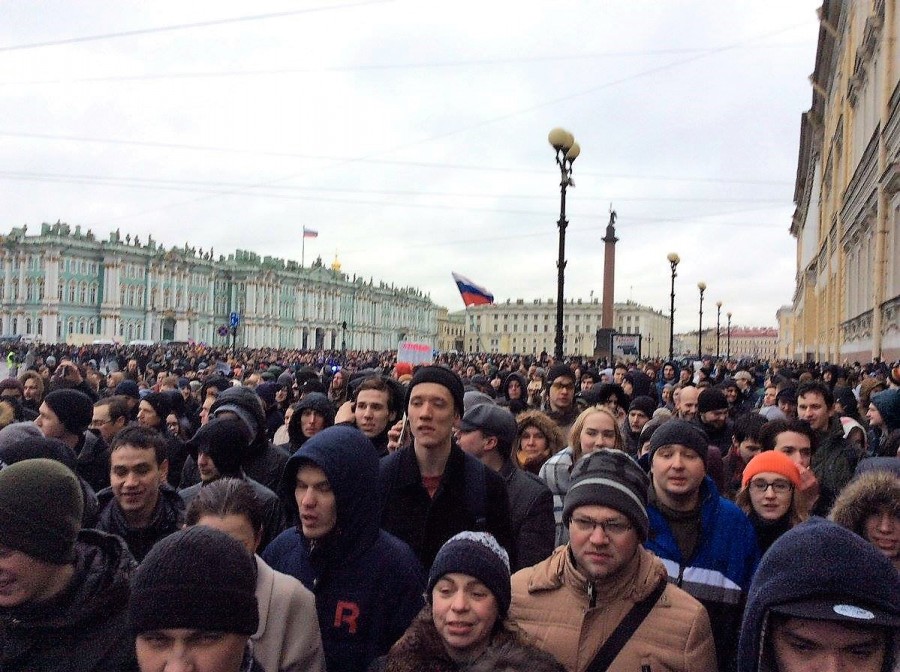 Митингующие в Санкт-Петербурге. Фото с сайта livejournal.com Митингующие в Санкт-Петербурге. Фото с сайта livejournal.com