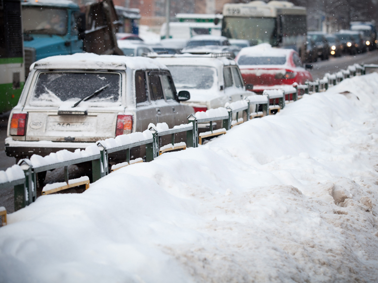 © KM.RU, Кирилл Зыков Снегопад в Москве