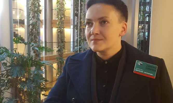 Надежда Савченко. Фото с офстраницы в Facebook Надежда Савченко. Фото с офстраницы в Facebook