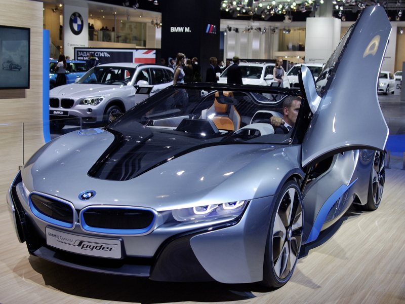 BMW i8 Spyder Concept © KM.RU, Кирилл Савченко BMW i8 Spyder Concept © KM.RU, Кирилл Савченко
