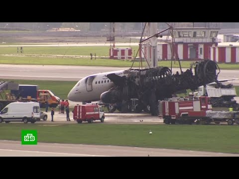 Скриншот с YouTube Катастрофа SSJ100