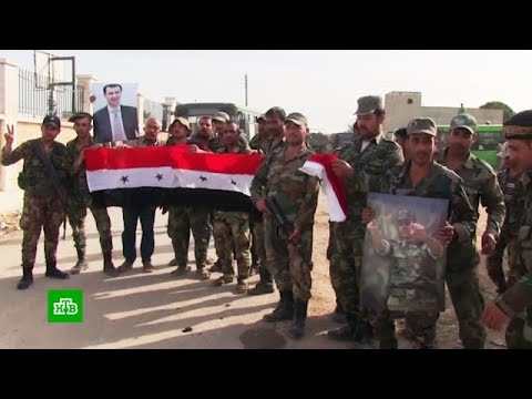 Российские военные вошли в Ракку