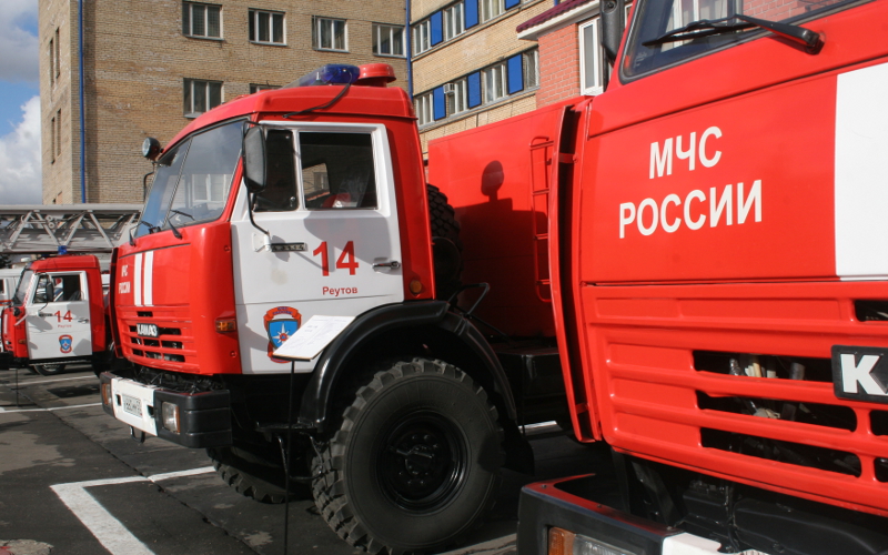 Пожарные машины © KM.RU