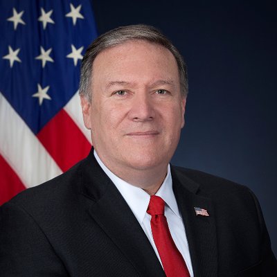 Фото со страницы Secretary Pompeo в Twitter