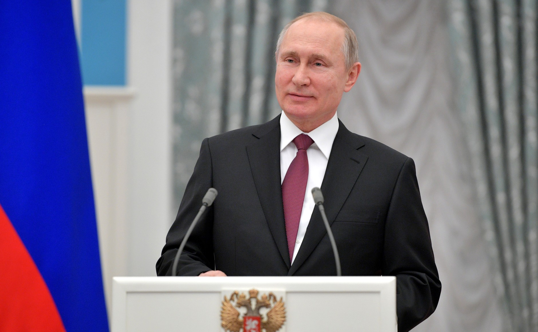 Фото с сайта kremlin.ru Владимир Путин