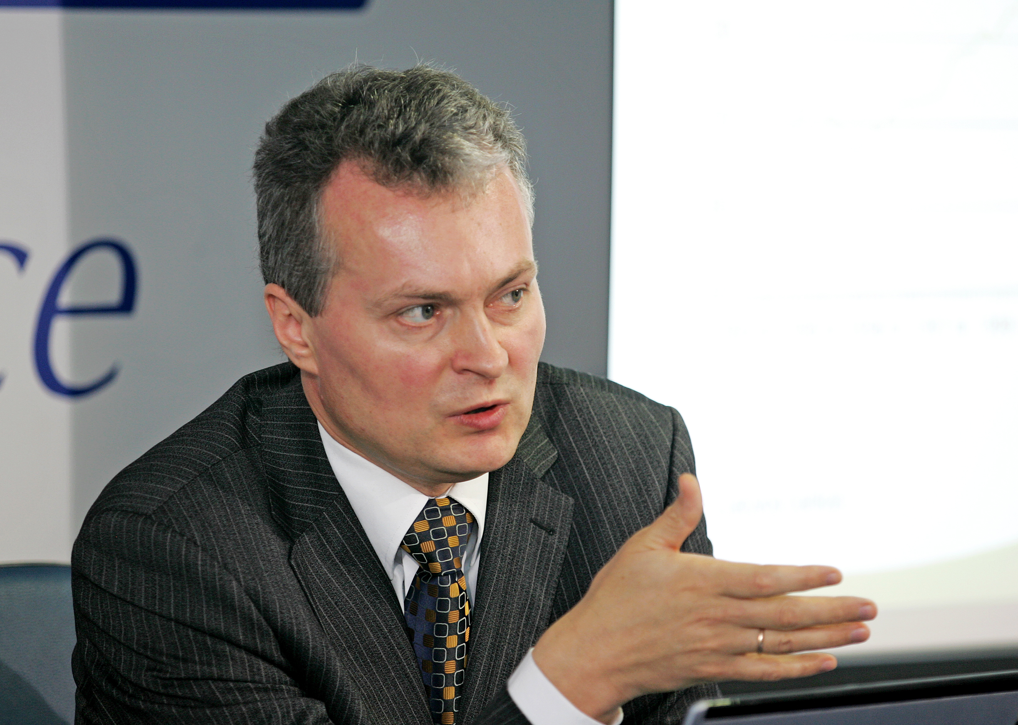 Фото с сайта wikipedia.org Гитанас Науседа