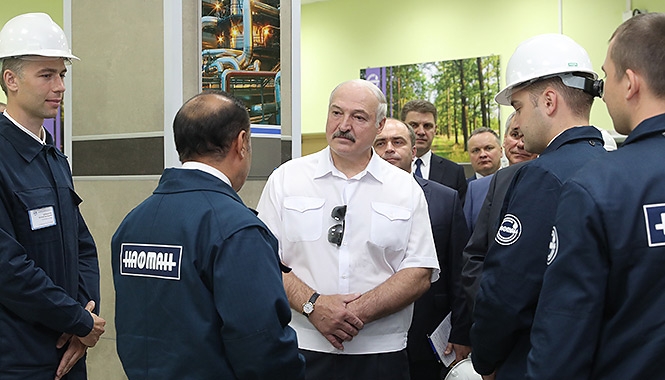 Фото с сайта president.gov.by Александр Лукашенко