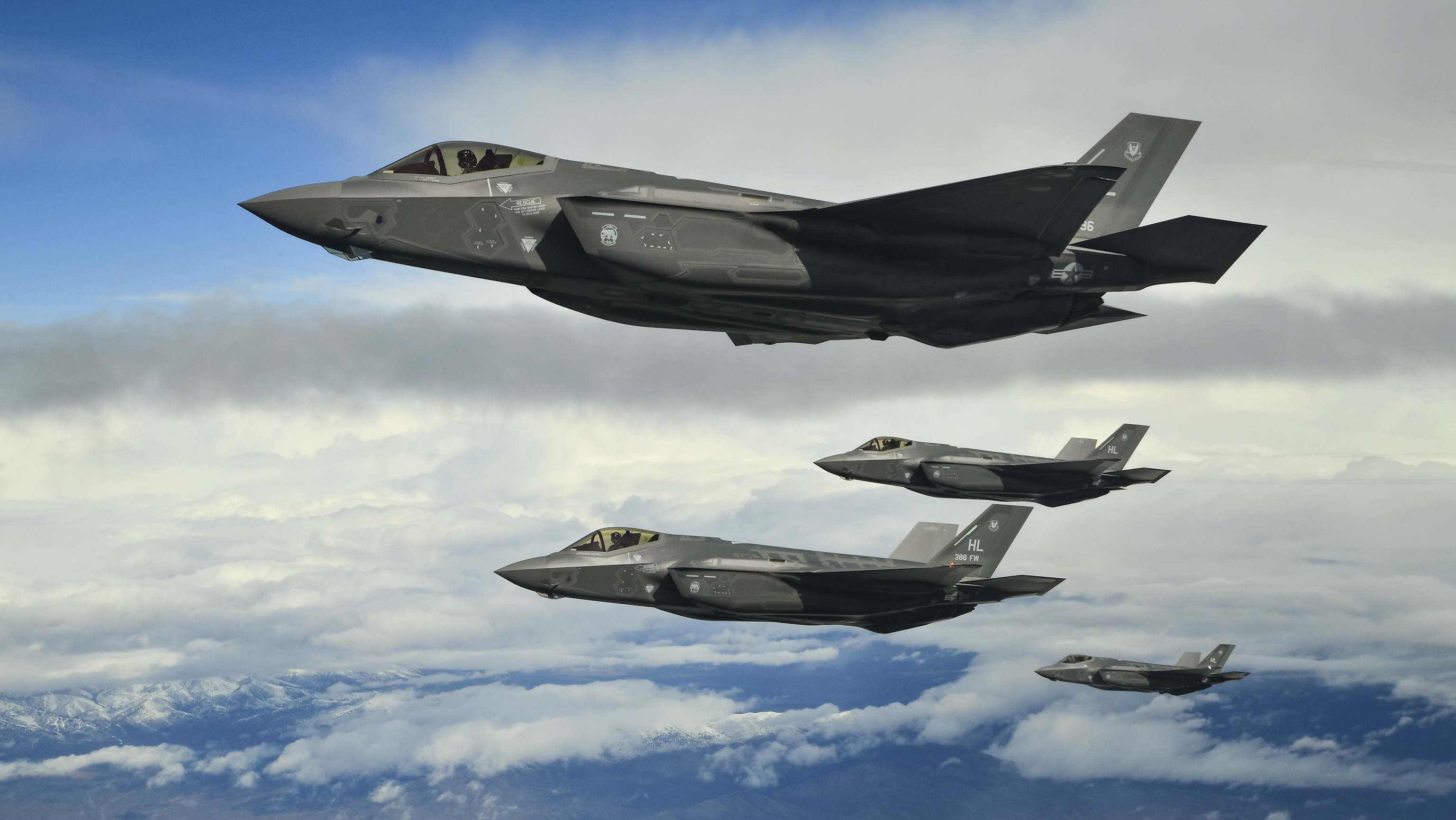 Фото с сайта wikipedia.org Самолеты F-35A