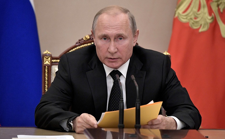 Фото с сайта kremlin.ru Владимир Путин