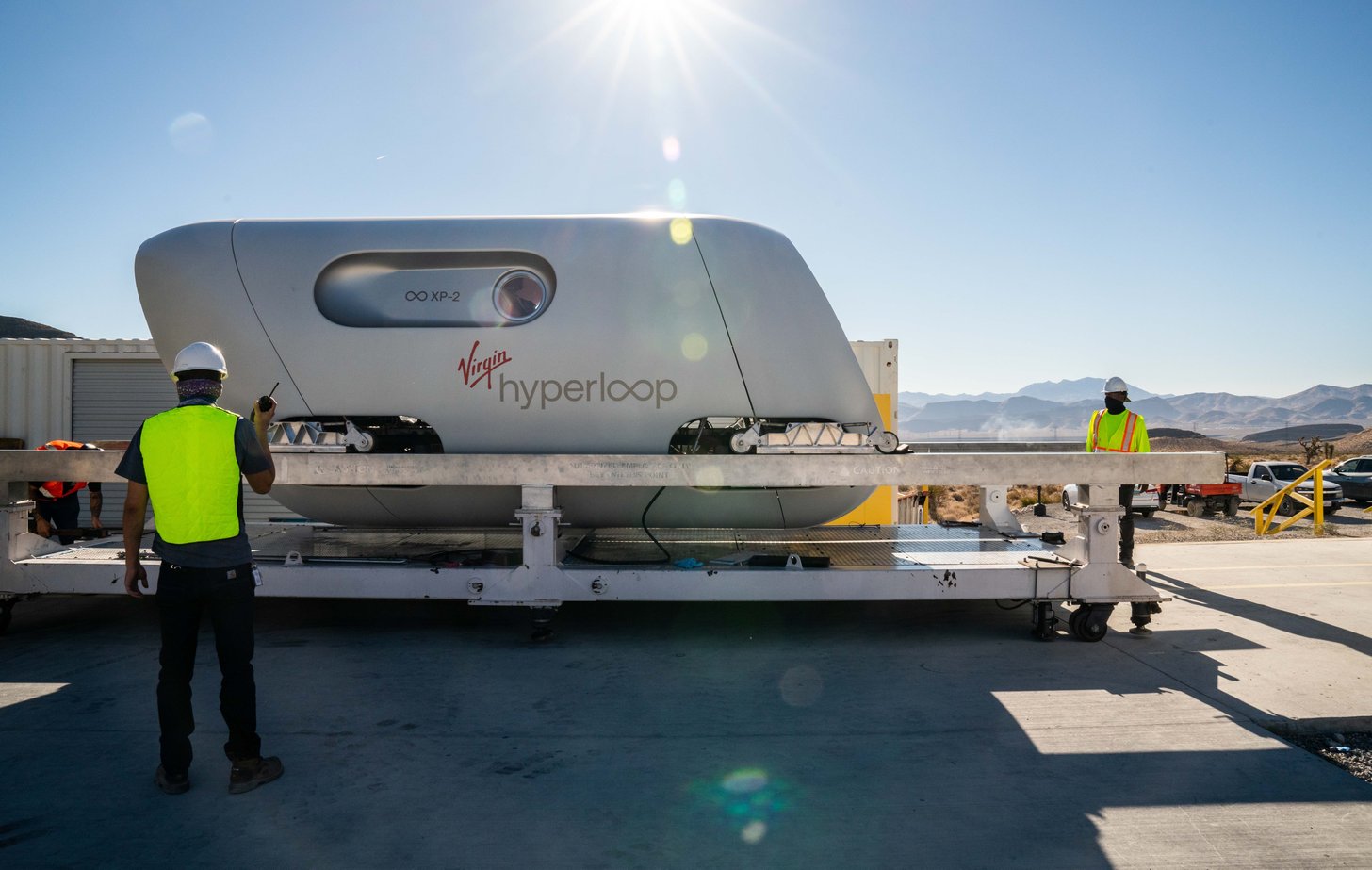 Фото с сайта virginhyperloop.com