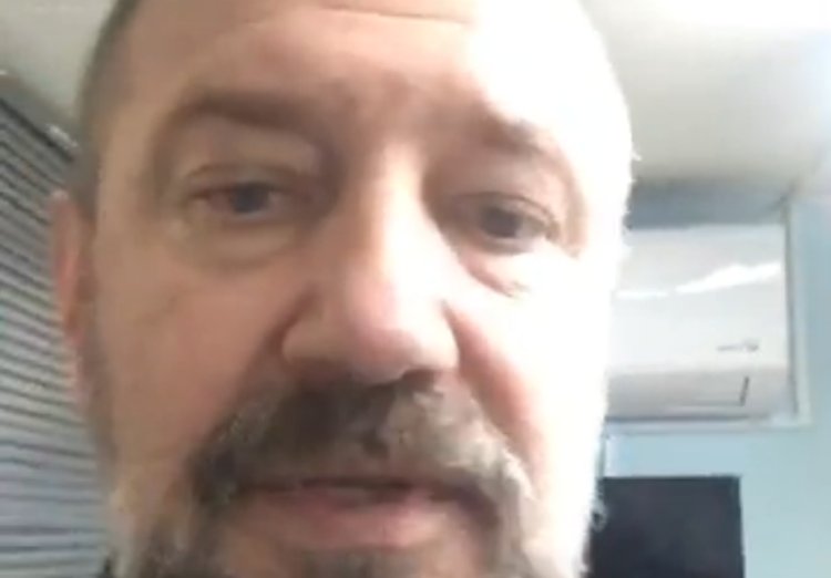 Стоп-кадр из видео в Facebook
