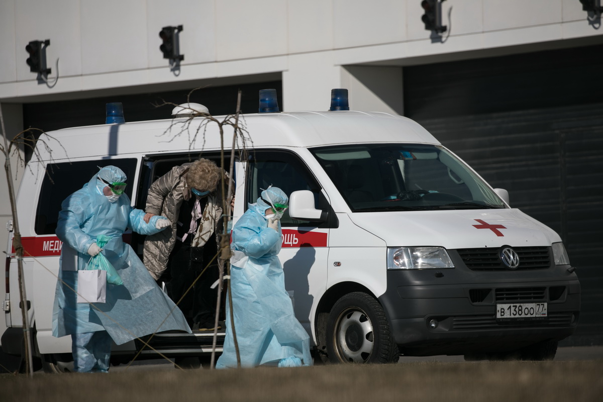 Медицинский центр в Коммунарке © KM.RU, Кирилл Дуболев Медицинский центр в Коммунарке © KM.RU, Кирилл Дуболев