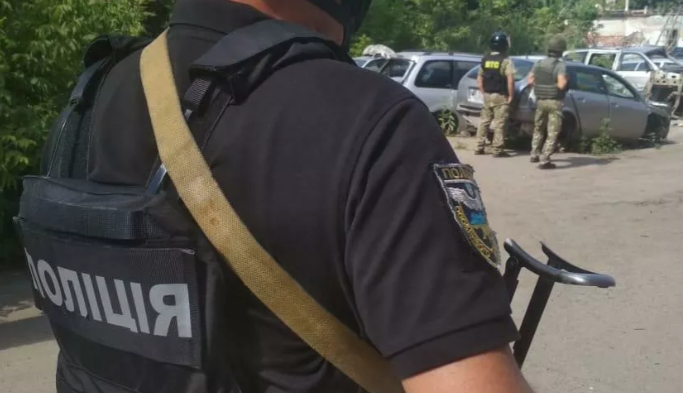 Фото : Нацполиция Полтавской области Сотрудники полиции на месте происшествия