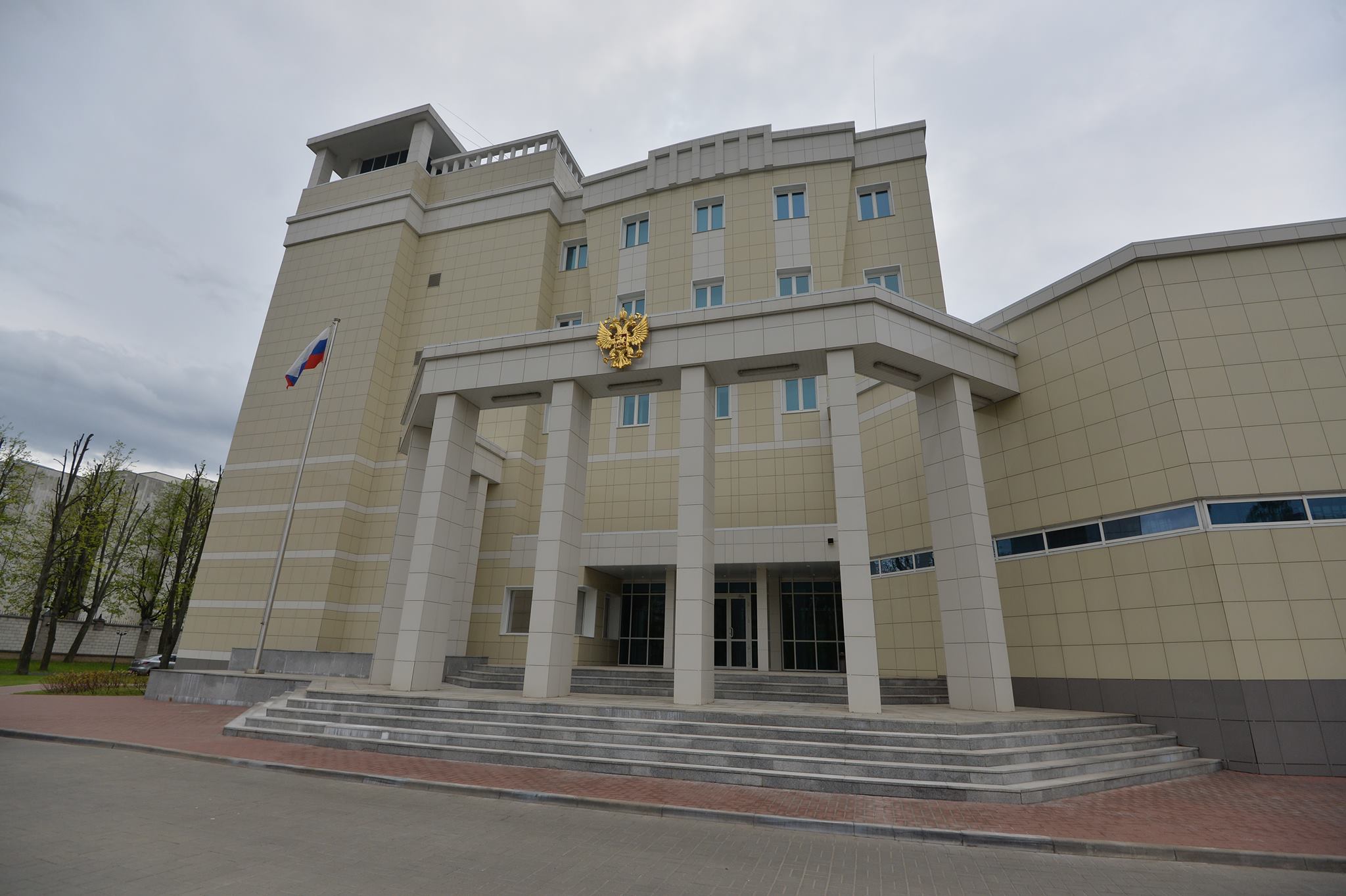 Посольство Российской Федерации в Белоруссии. Фото с официальной страницы ведомства в соцсети