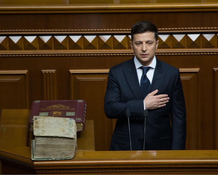 Фото с официального сайта Президента Украины © Николай Лазаренко Владимир Зеленский