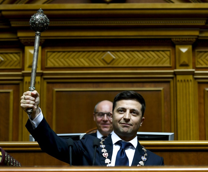 Фото с официального сайта Президента Украины © Николай Лазаренко Владимир Зеленский