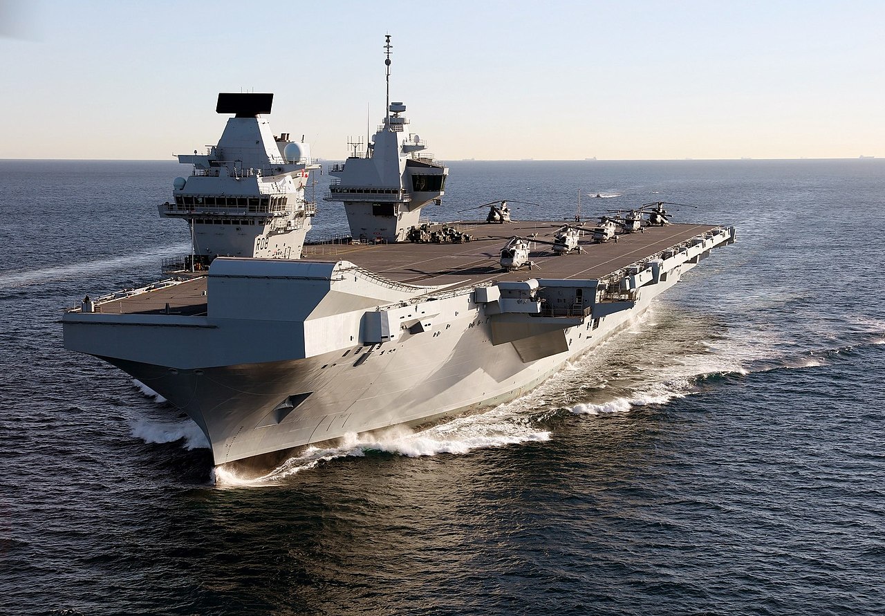HMS Queen Elizabeth. Фото Dave Jenkins с сайта flickr.com