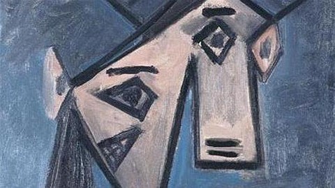Фрагмент картины Пабло Пикассо «Голова женщины». Фото nguli-online.me