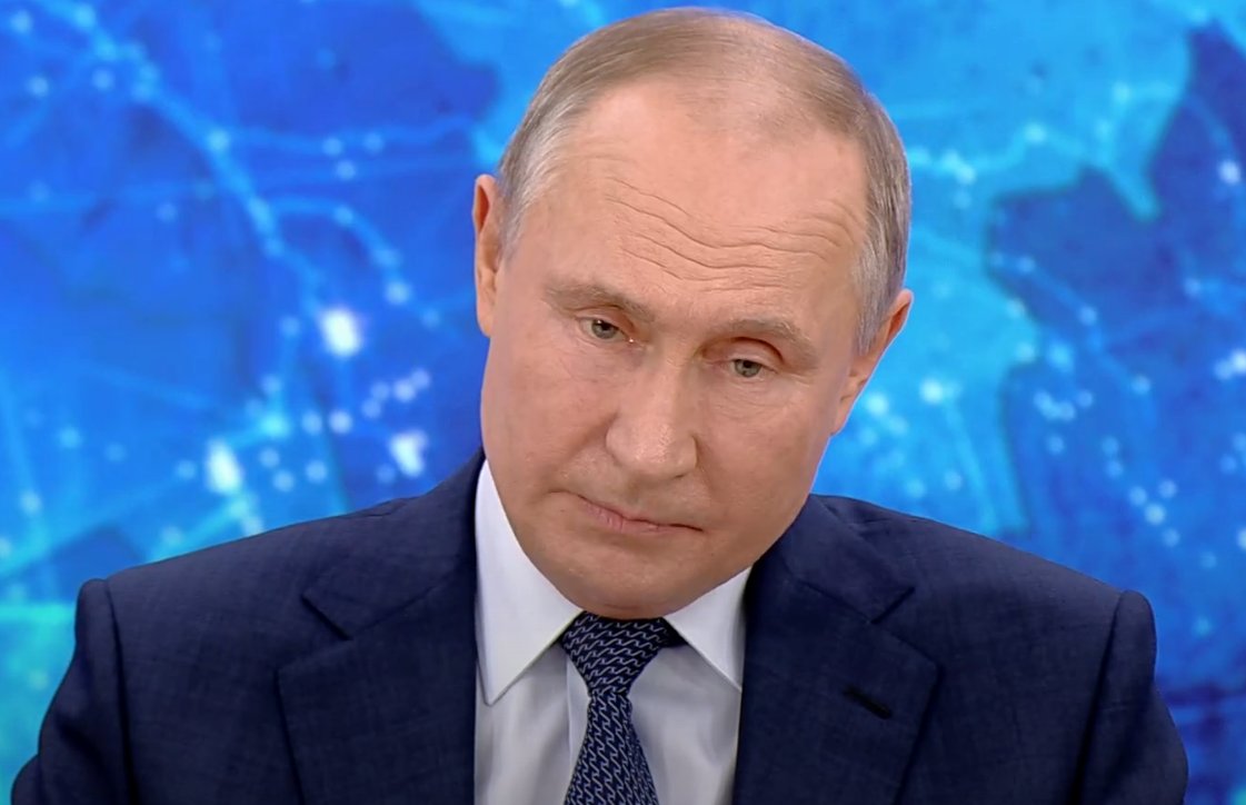 © KM.RU, Стоп-кадры из видеотрансляции Владимир Путин