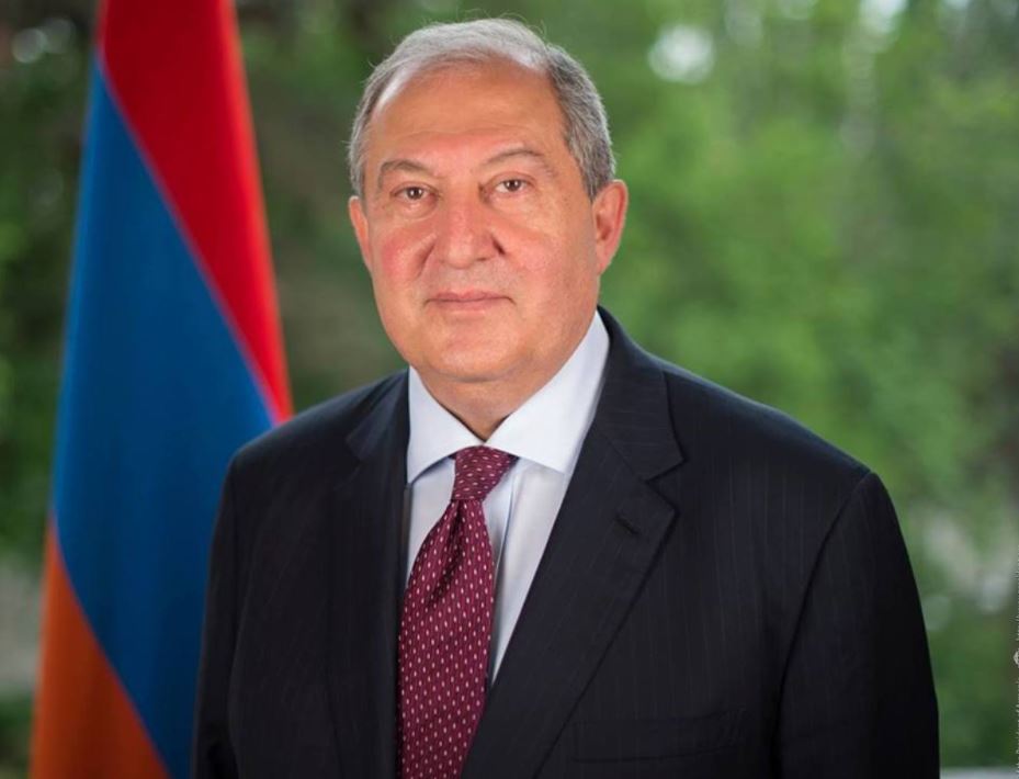 Армен Саркисян. Фото с сайта президента Армении president.am