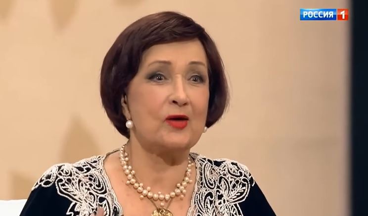 Зинаида Кириенко в программе "Судьба человека" на телеканале "Россия 1"