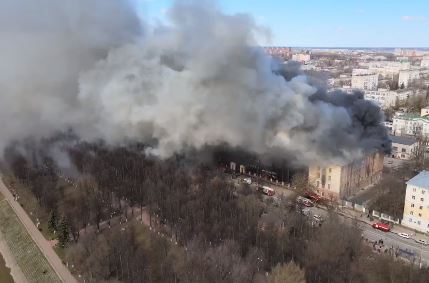 Стоп-кадр из видео в соцсети