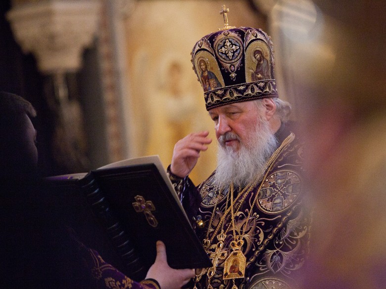 Божественная литургия в храме Христа Спасителя 