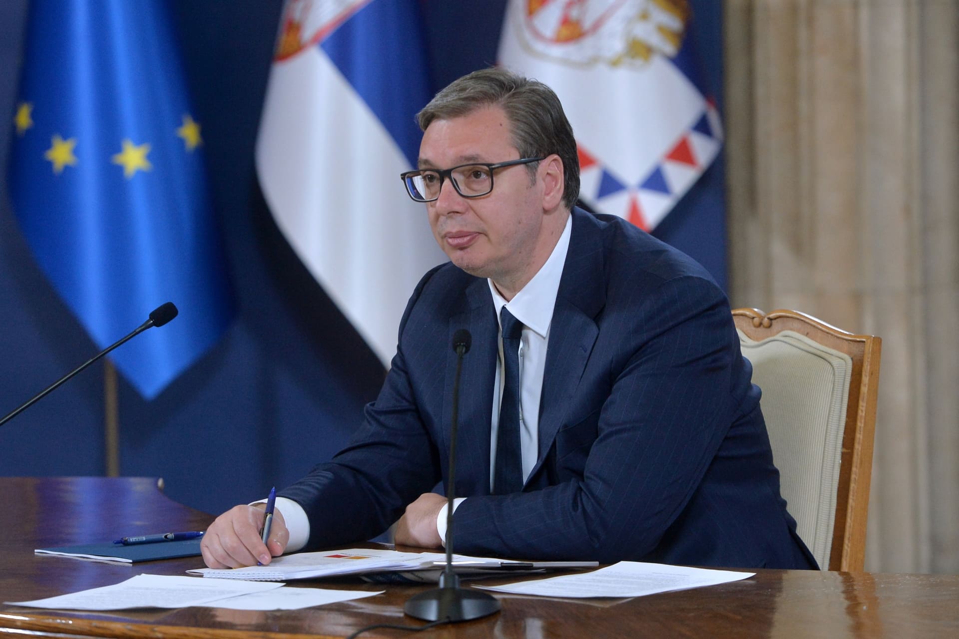 Александр Вучич. Фото с сайта vucic.rs