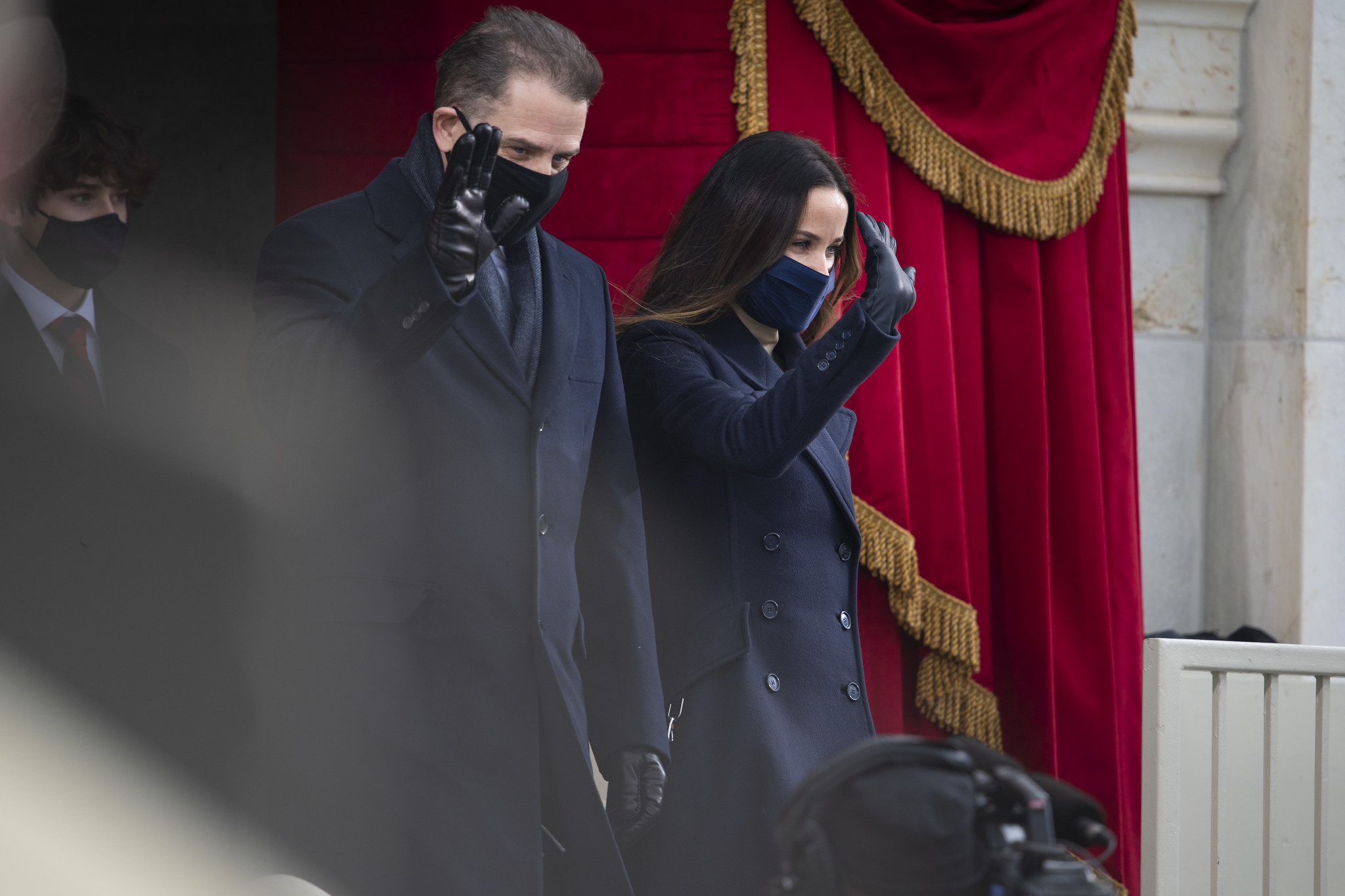 Хантер и Эшли Байден. Фото Chairman of the Joint Chiefs of Staff Hunter and Ashley Biden, children of President Joe Biden