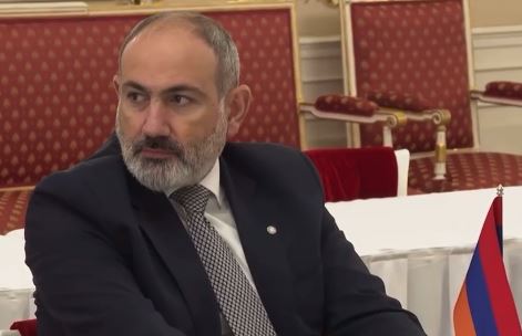 Никол Пашинян. Стоп-кадр из видео