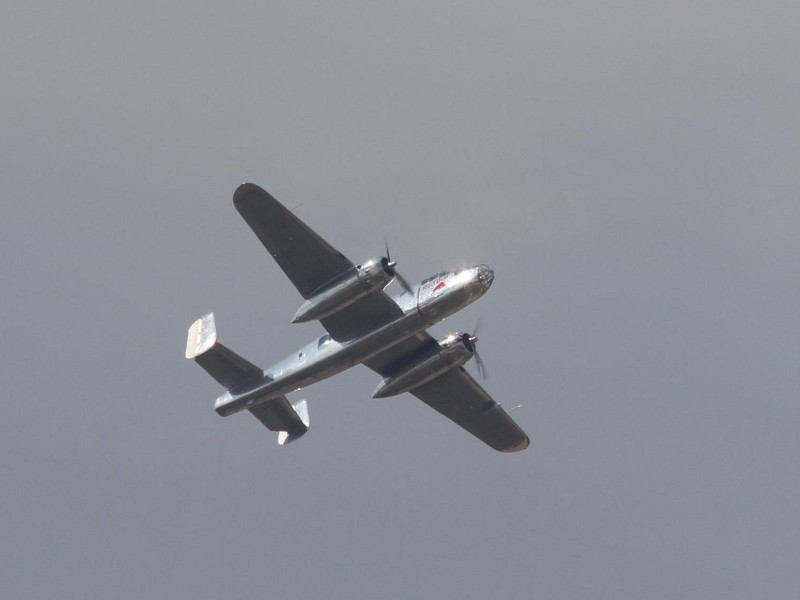 © KM.RU, Илья Шабардин Бомбардировщик Норт Америкэн B-25 Митчелл