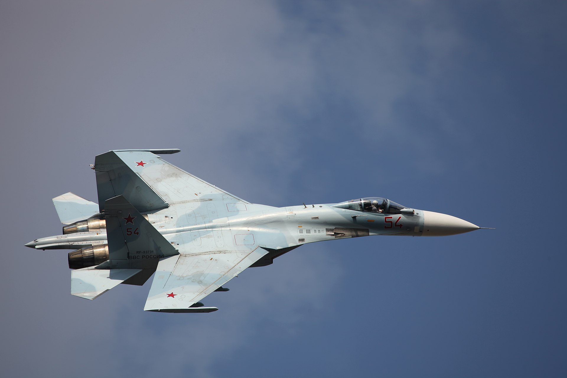 Су-27. Фото Vitaly V. Kuzmin с сайта vitalykuzmin.net