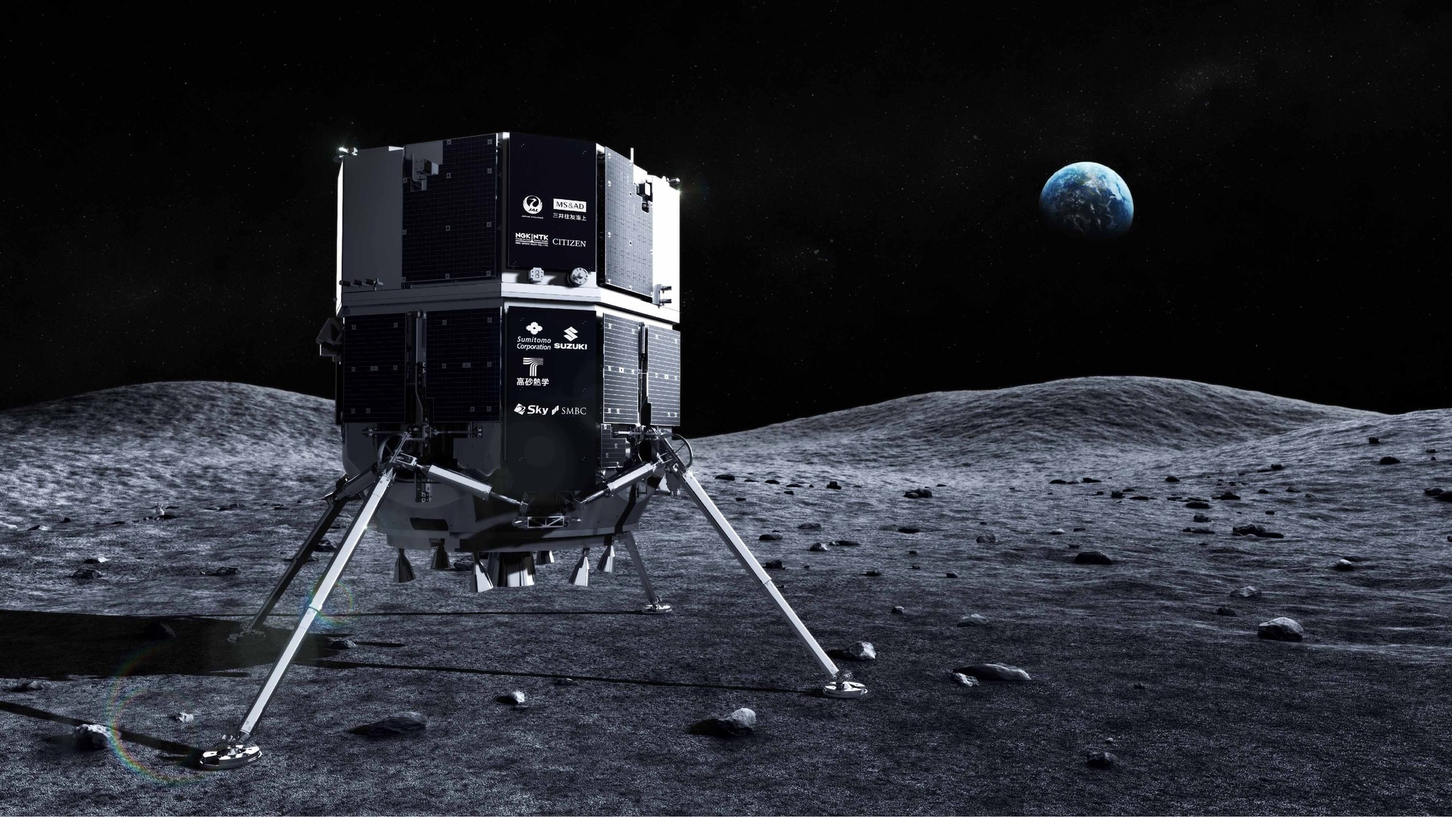 Модуль Hakuto-R Фото с сайта ispace-inc.com