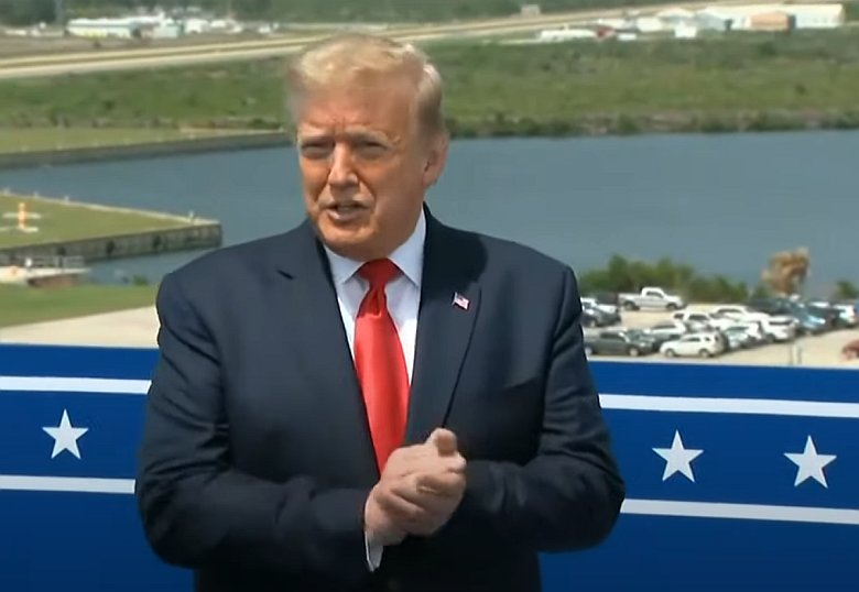 Дональд Трамп ©Стоп-кадр видео