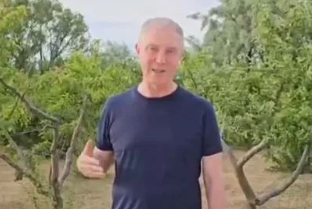 Владимир Сальдо. Стоп-кадр из видео