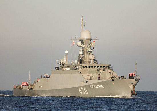 Малый ракетный корабль "Ингушетия". Фото Минобороны РФ