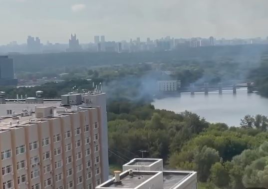 Стоп-кадр из видео очевидца