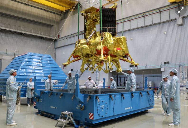 Станция «Луна-25». Фото: Роскосмос