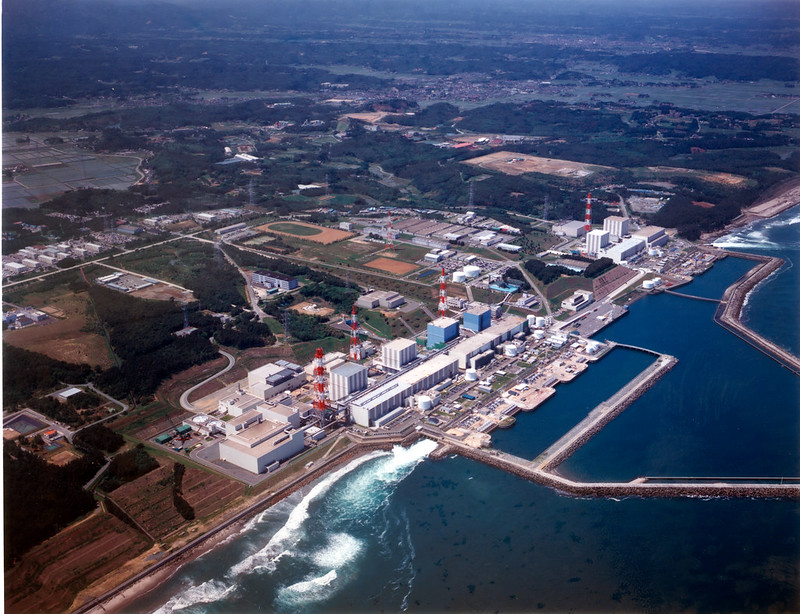 Фото ©Tokyo Electric Power Co., TEPCO Вид на АЭС Фукусима, Япония