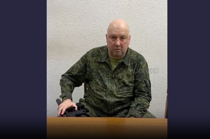 Сергей Суровикин. Стоп-кадр из видео