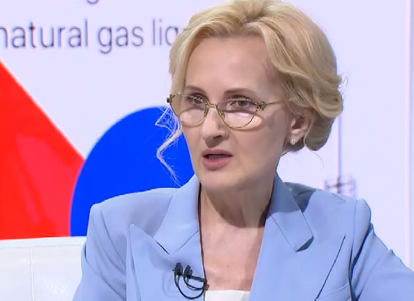 Ирина Яровая. Стоп-кадр из программы на телеканале "Россия 24"
