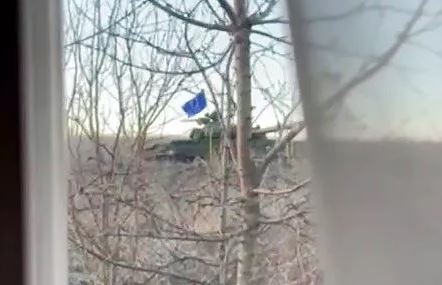 Стоп-кадр из видео очевидца