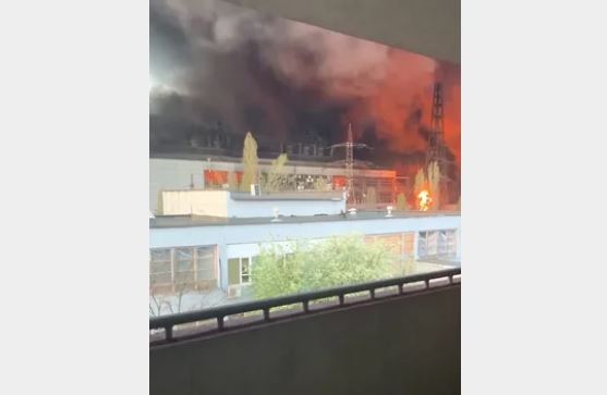 Стоп-кадр из видео очевидца