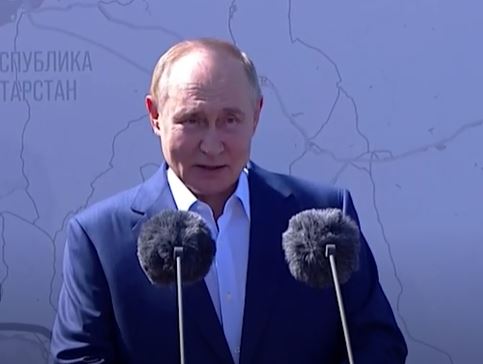 Стоп-кадр из видео пресс-службы Кремля