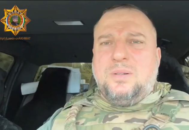 Апти Алаудинов. Стоп-кадр из видео