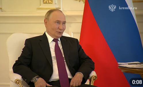 Стоп-кадр из видео пресс-службы Кремля