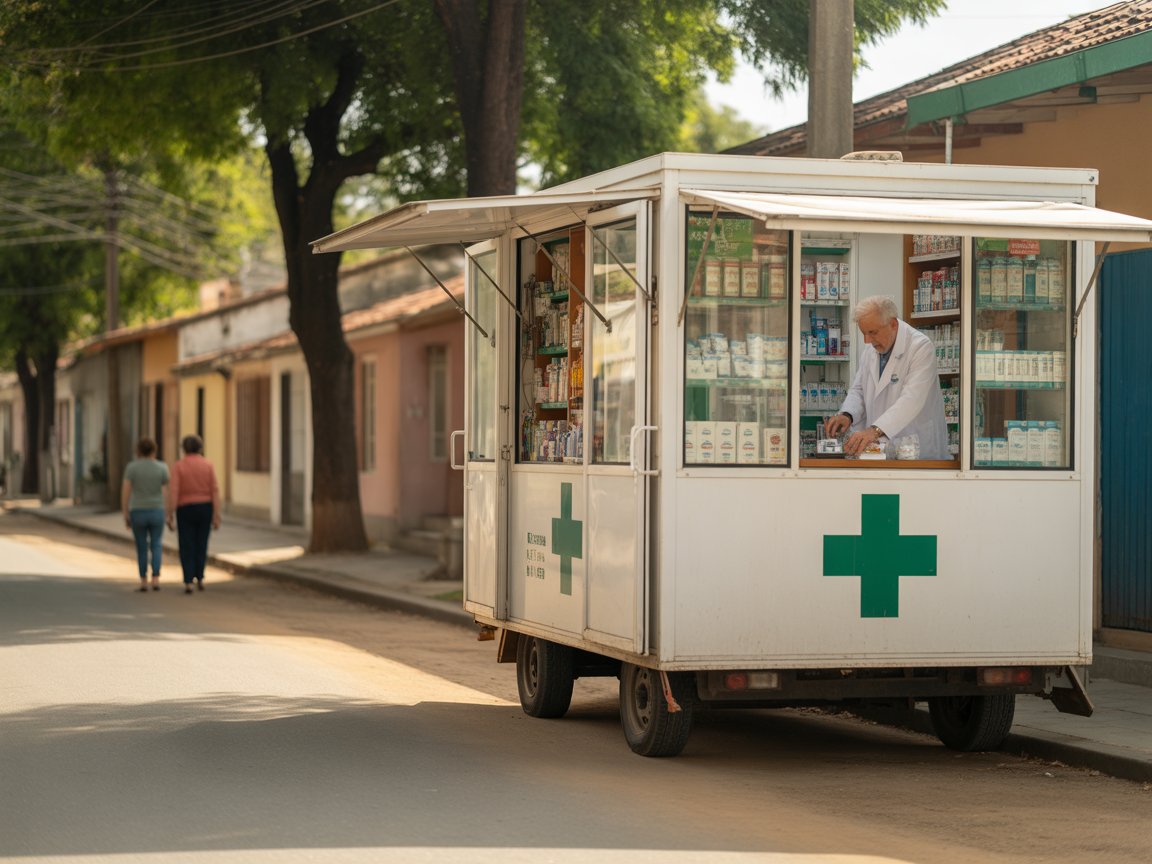 Правительство поддержало эксперимент с передвижными аптеками Правительство поддержало эксперимент с передвижными аптеками