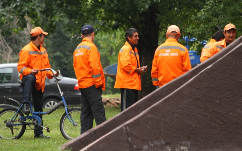 Иностранные рабочие © KM.RU, Илья Шабардин